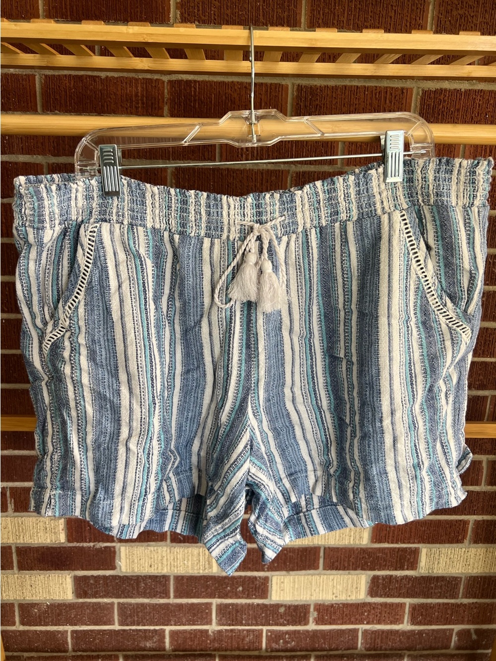 Briggs striped soft shorts